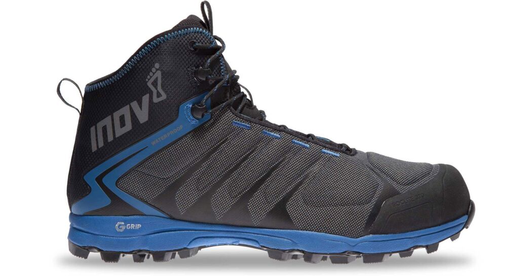 Inov-8 Roclite G 370 Mens Hiking Boots Black/Blue Australia (LVRFOP134)